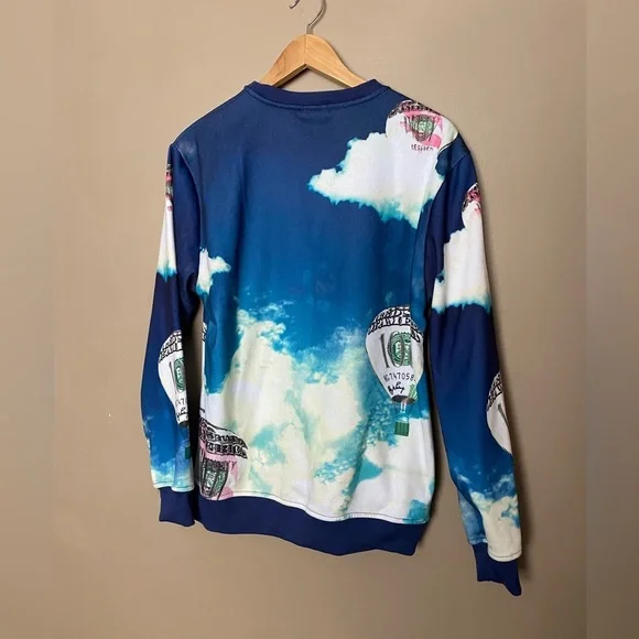 IMPERIOUS money balloons Benjamins crewneck sweatshirt crew streetwear skater M - Picture 6 of 12